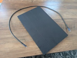 QiMeng 15.6" Portable Monitor (1080P, Built-in Speakers, Cover, USB-C, HDMI) - Picture 1 of 7