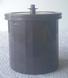 VINTAGE ISOLIERTER EISEIMER - TUPPERWARE - BRAUN - Bild 1 von 5