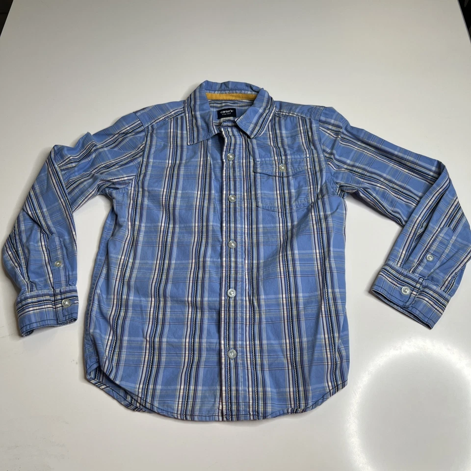 Camisa de vestir para niño talla 7. Marca Carter. #216 Foto 1 de 4