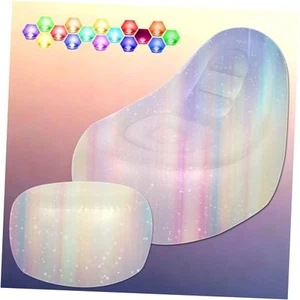 Self-Inflatable LED Couch,Illuminated Blow Up Lounger Chair,Light Folding Air - Picture 1 of 8