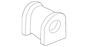 Buje de barra estabilizadora de suspensión genuino Toyota (delantero) 48815-48070 - Imagen 1 de 2