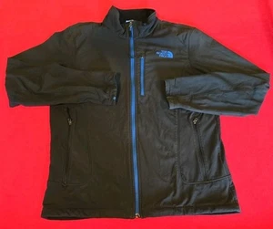 Chaqueta cortavientos The North Face WindWall cremallera completa para hombre talla mediana gris/azul - Imagen 1 de 9