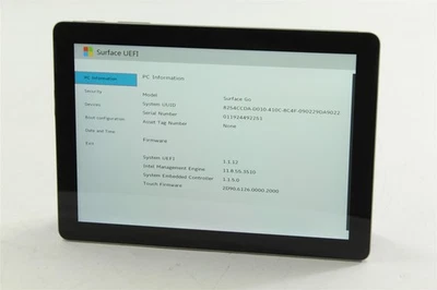 Microsoft Surface Go 1825 1ª Generación 10" Pentium 4415Y 128GB SSD 8GB RAM SIN SISTEMA OPERATIVO Foto 1 de 4