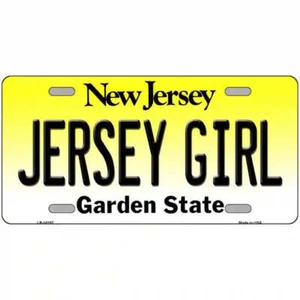 Jersey Girl New Jersey Metal Sign - Picture 1 of 1