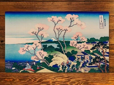 Goten-Yama Hill, Shinagawa On The Tokaido 14" X 24" Tabletop Card Game Playmat - Image 1 of 2