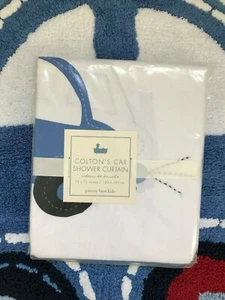 NEW Pottery Barn Kids COLTON'S CAR SHOWER CURTAIN ~ RARE FIND ~ - Picture 1 of 1