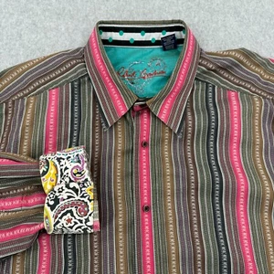 Robert Graham Shirt Men's 3XL Multicolor Hippie Classic Long Sleeve Button Up - Picture 1 of 9