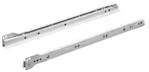 Prowadnica rolkowa Hettich Wyciąg częściowy FR 302 Nakładana 350mm 1 para biała - Zdjęcie 1 z 1
