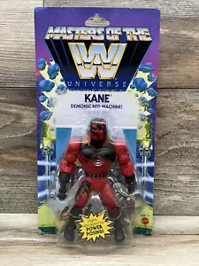 Modellino Masters Of The WWE Universe Kane nuovo con libretto da collezione - Foto 1 di 2