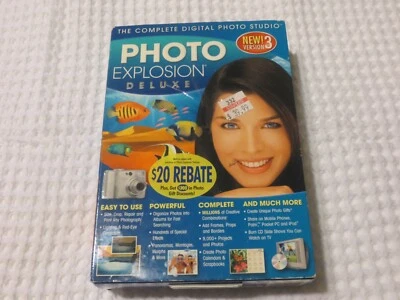 Novatel Photo Explosion Deluxe Studio 3.0  Software for Photo Editing - Image 1 of 2