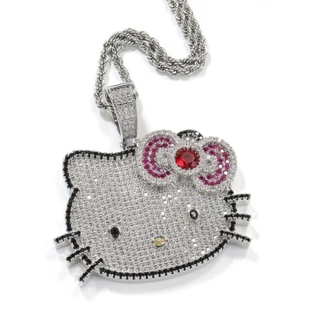  Seven Times Six Hello Kitty 3 Piece Shotbead and Chain Necklace  Set: Clothing, Shoes & Jewelry