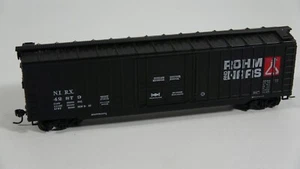 HO Scale Vintage ROHM And HAAS N.I.R.X. 42879 Model Train Box Car - Picture 1 of 10