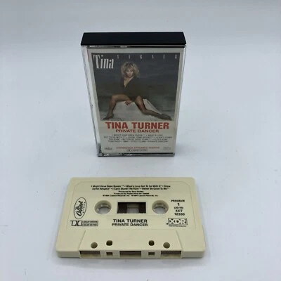 Tina Turner Private Dancer Cassette Tape 1984 - Image 1 of 3