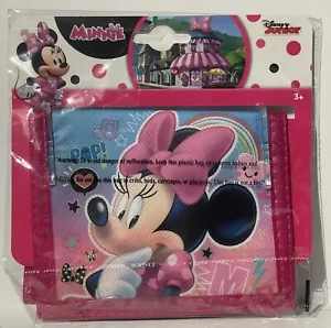 Girls Minnie Mouse Bi-Fold Wallet Pink - Imagen 1 de 2