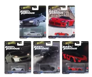 1:64 Hot Wheels Premium 2024 Fast & Furious SET 5 piezas. HNW46-979J Nissan, Chevel - Imagen 1 de 1