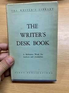 1955 " The WRITER'S Schreibtisch Buch " Referenz Für Autoren Journalist Hb (P2) - Picture 1 of 15