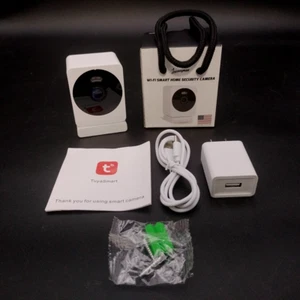 Journeyman Wi-Fi Home Security Camera Swivel Base Charge Cord & Manual Included - Picture 1 of 9