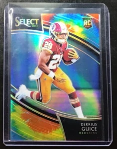 2018 Panini Select Derrius Guice Rookie Field Level /25 Tie Dye Prizm # 269 SSP - Picture 1 of 2