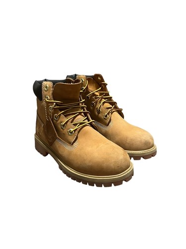 Timberland 42687 stivali premium impermeabili in pelle nabuk grano taglia 4