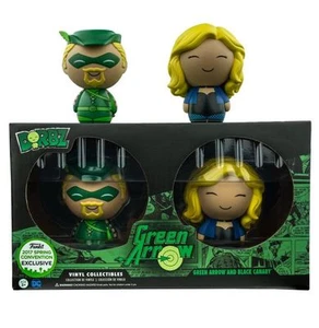 FUNKO DORBZ DC GREEN ARROW AND BLACK CANARY ECCC 2017 2 PACK VINYL FIGURE SET - Picture 1 of 1