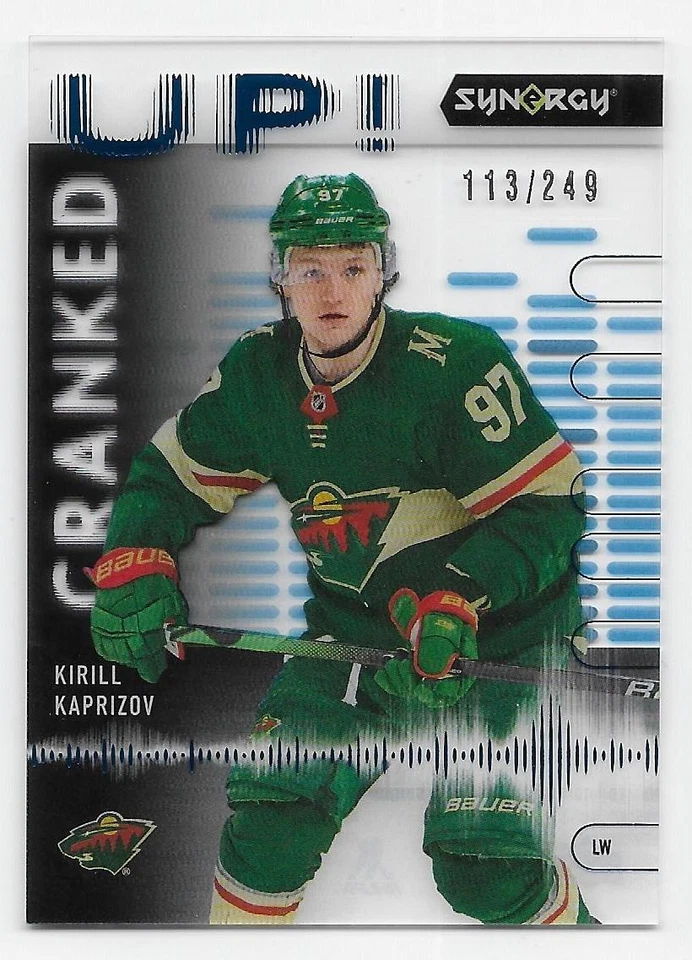 22/23 UPPER DECK SYNERGY CRANKED UP BLUE Hky /249 (#CUAB-CUWN) U-Pick From List - Image 1 of 1