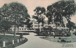 The Farragut Hotel Rye Beach NH c.1912 Albertype Postkarte A159 - Bild 1 von 2
