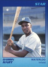 1989 Waterloo Diamonds Star #10 Darrin Hart