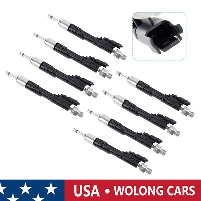 Set of 8 Fuel Injector for 2006-19 BMW 550i 650i 4.4L High Quality 13647597870  - Image 1 of 4
