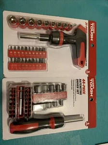 Hyper Tough Tools 31-Piece Ratcheting Driver & Socket & 44-piece R/D Set - Picture 1 of 3