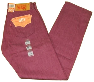 Jean homme 501 NEUF Levi's bouton mouche étiquette denim brut 31x32 mesuré taille 30x32 - Photo 1/6