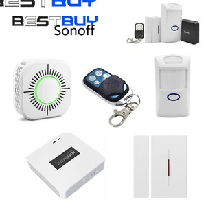 Detector de puertas y ventanas de puente Sonoff RF PIR 433Wifi interruptor inteligente remoto hogar - Imagen 1 de 19