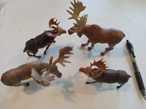 Moose Lot Maine Forest Wildlife Animal Lot - Picture 1 of 4