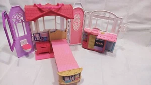 Barbie Glam gataway Fold n’ Go Doll House Folding playset mattel 2014 - Picture 1 of 12