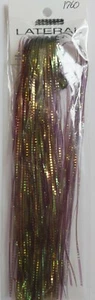 LATERAL  SCALE  #1760  " DYED BLACK "   FLY TYING FLASH - Picture 1 of 2