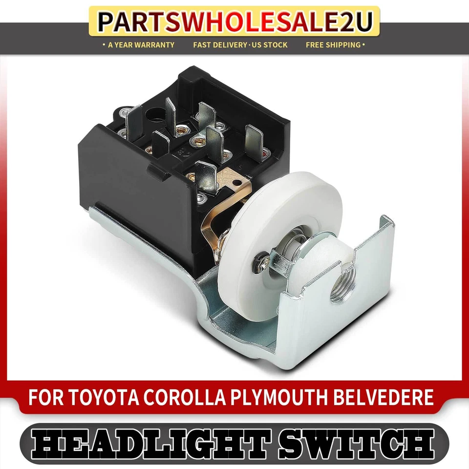 Interruptor de faros para Toyota Corolla Plymouth Barracuda Chrysler 300 Imperial AMC Foto 1 de 4