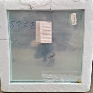 Badezimmerspiegel mit Beleuchtung - Spiegel fürs Bad - 80 x 80 cm noch verpackt - Bild 1 von 3