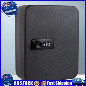 Combination Key Cabinet with Code Lock Key Cabinet Wall Mount Key Storage Box ^A - Picture 1 of 11