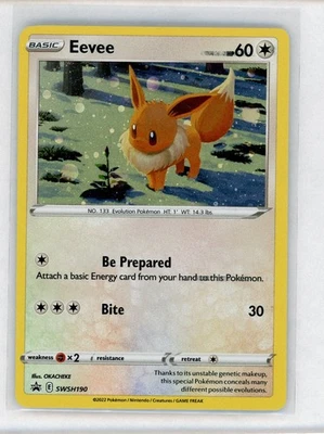 Eevee - Promo SWSH: Sword & Shield Promo Cards SWSH190 NM - Image 1 of 2