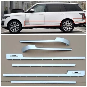 6X Body Trim Strip Kit Fit For LWB Long Wheel Range Rover L405 2013-2022 Silver - Bild 1 von 15
