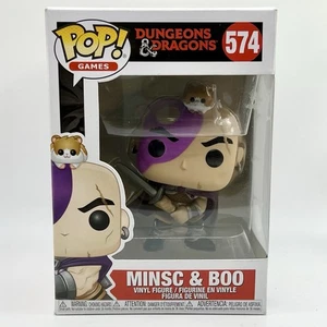Funko POP! Dungeons & Dragons Minsc & Boo #574 VAULTED W/Protector D&D - Picture 1 of 6