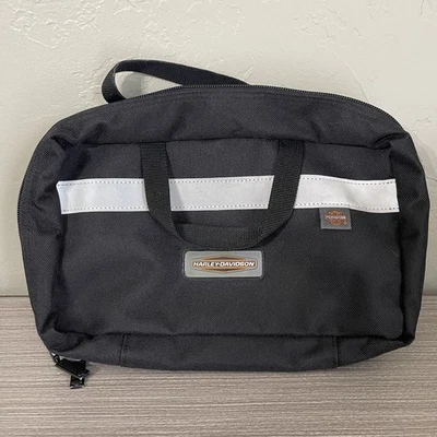Harley-Davidson Bar & Shield Fabric Toiletry Bag - Black - Image 1 of 4