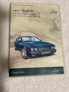 Jaguar XJR 1995-1997  Factory Parts and Service Manual JHM1127 disc - Picture 1 of 3