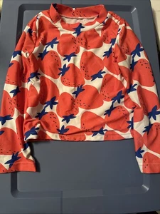 Just One You Girls 5T Strawberry Swim Shirt - Picture 1 of 3