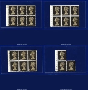 SG732 1968 4dx6 folleto panel UB11 CB cabeza B PVA MNH elección de 4 artículos kazd - Imagen 1 de 9