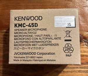 Kenwood Speaker Microphone KMC-45D New In Box AO4068071 - Zdjęcie 1 z 3
