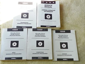 1999 Cirrus, Stratus, and Breeze Service Manuals - Picture 1 of 3