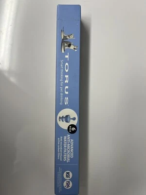 WOW! 6 TORUS Advanced Anti-Microbial Pet Bowl Water Filters & FAST FREE SHIP!