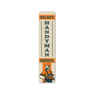 Letrero de servicio Handyman con nombre personalizado - Imagen 1 de 4