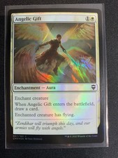 MTG Angelic Gift Foil NM/M Commander Legends