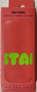 Starface Star Balm Watermelon Squeeze Lip Balm 0.15 oz - Picture 1 of 1